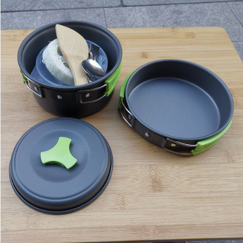 Camping Cookware Set For 1 To 2 People