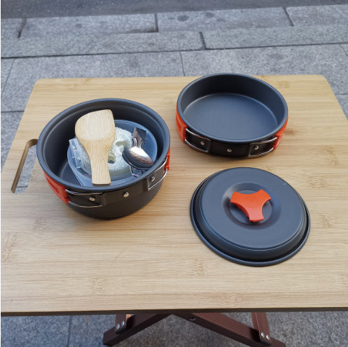 Camping Cookware Set For 1 To 2 People