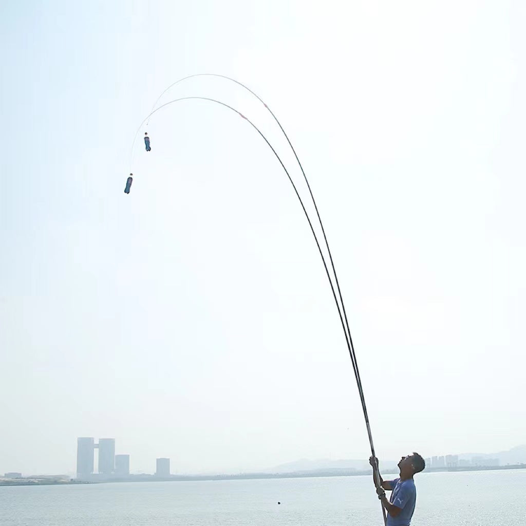 Super Light Telescopic Fishing Rod 8–15M Long Range High Tension Rod