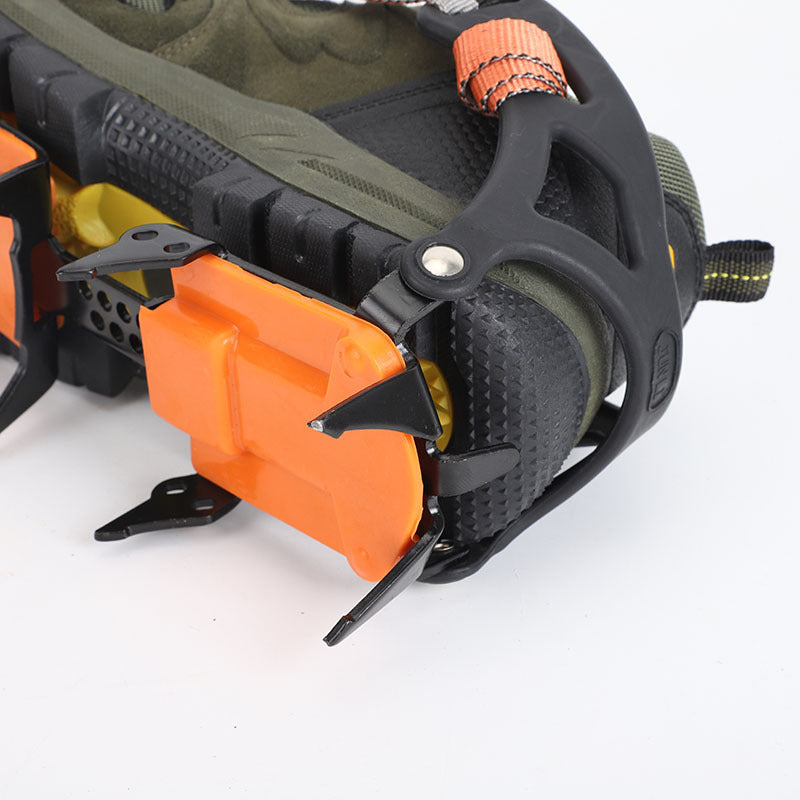 Twelve Teeth Crampons Non Slip Snow Mountain Climbing Shoe Cover