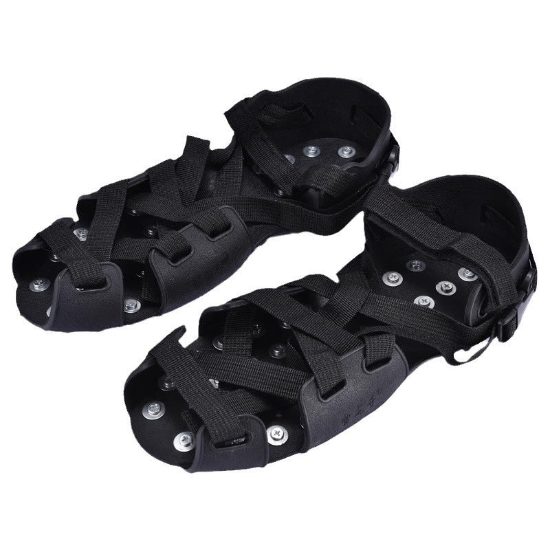 Professional Outdoor Crampons Non Slip Shoe Covers Anti Slip Studs Snow Ice Climbing