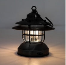 Outdoor Retro Camping Lantern USB Rechargeable Tent Light L-088