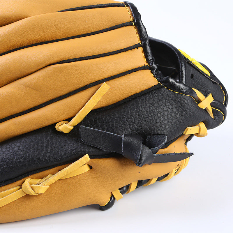 Personality Two-layer Cowhide Baseball Strike Gloves