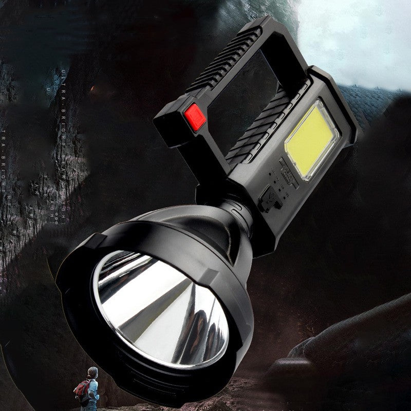 High Power Portable Fishing Flashlight With Bracket Camping Light