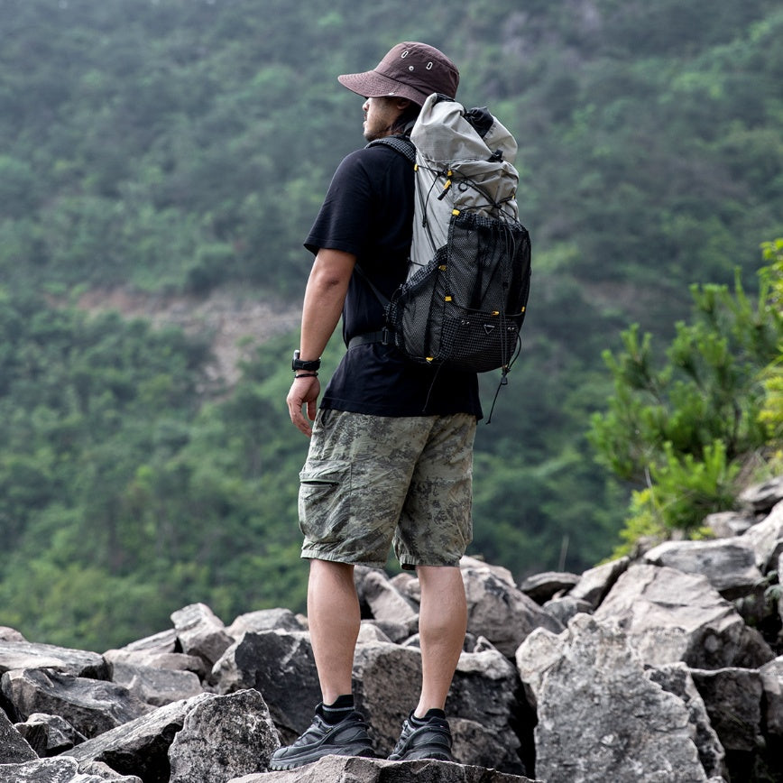 Outdoor 35L Mountaineering Backpack Large Capacity Hiking Bag