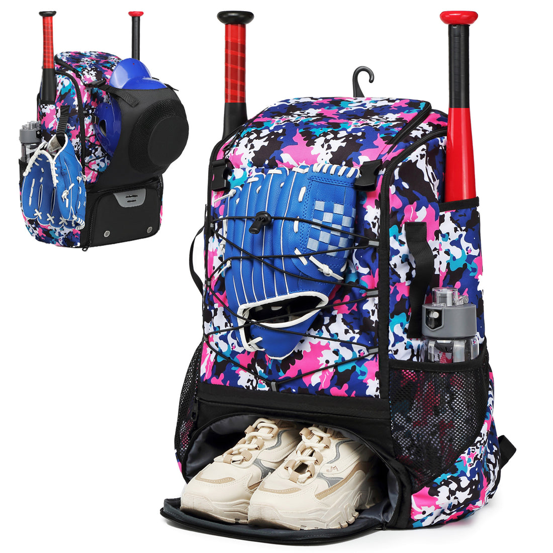 Baseball Equipment Backpack Large Capacity Multifunctional