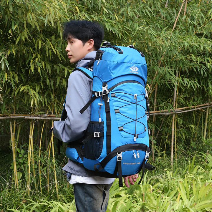 60L Hiking Camping Travel Backpack Large Capacity Outdoor Sports